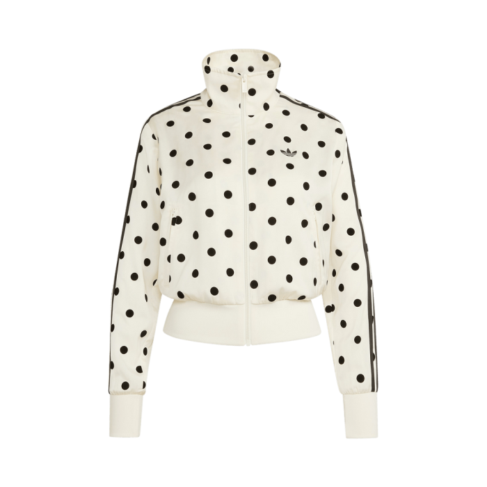 Adidas Satin Polka Dots TT Track Top 'Off White'