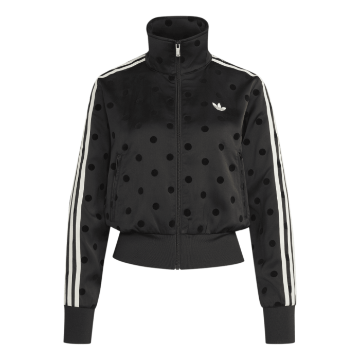 adidas Satin Polka Dots TT Track Jacket Black (Women's)