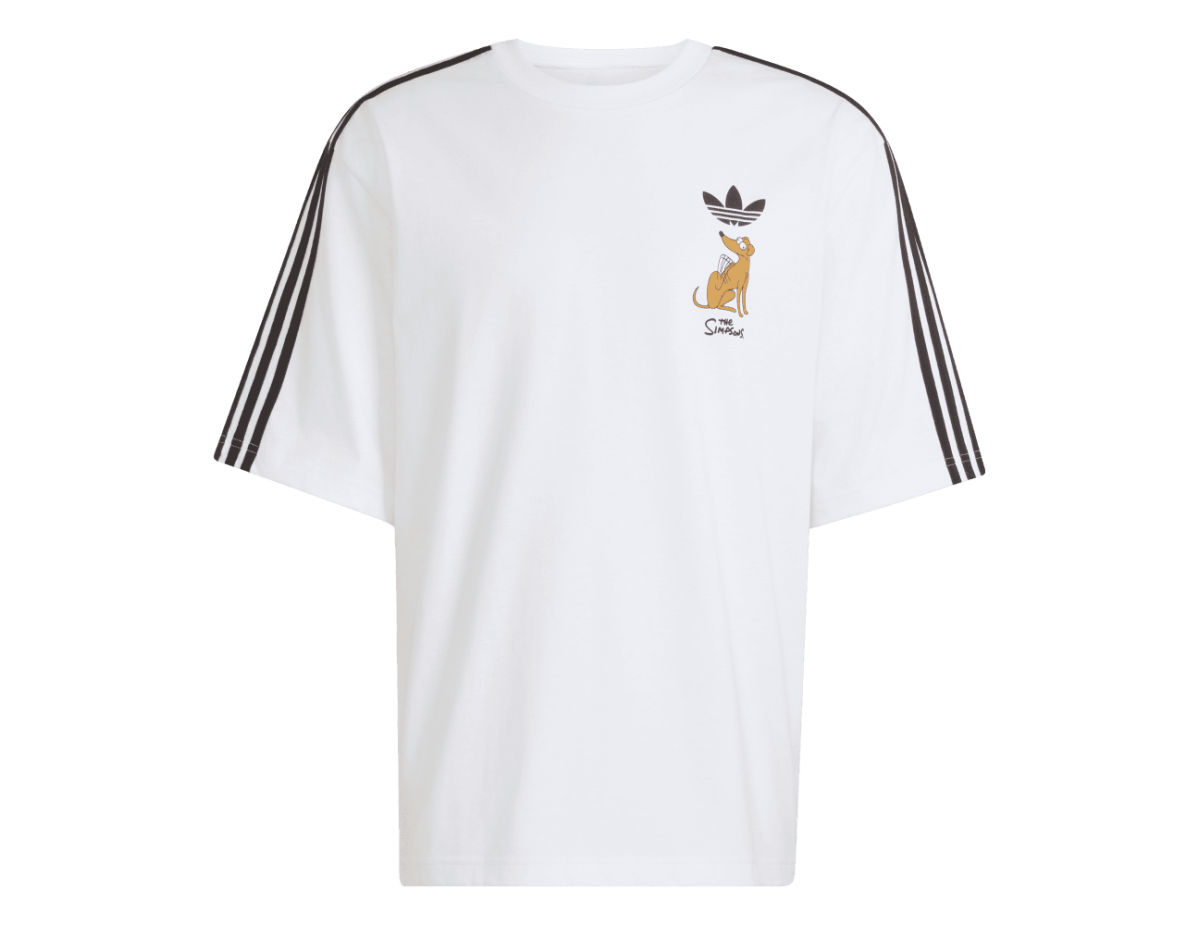 adidas Little Santas Helper Graphic T-Shirt White adidas Little Santas Helper Graphic T-Shirt White