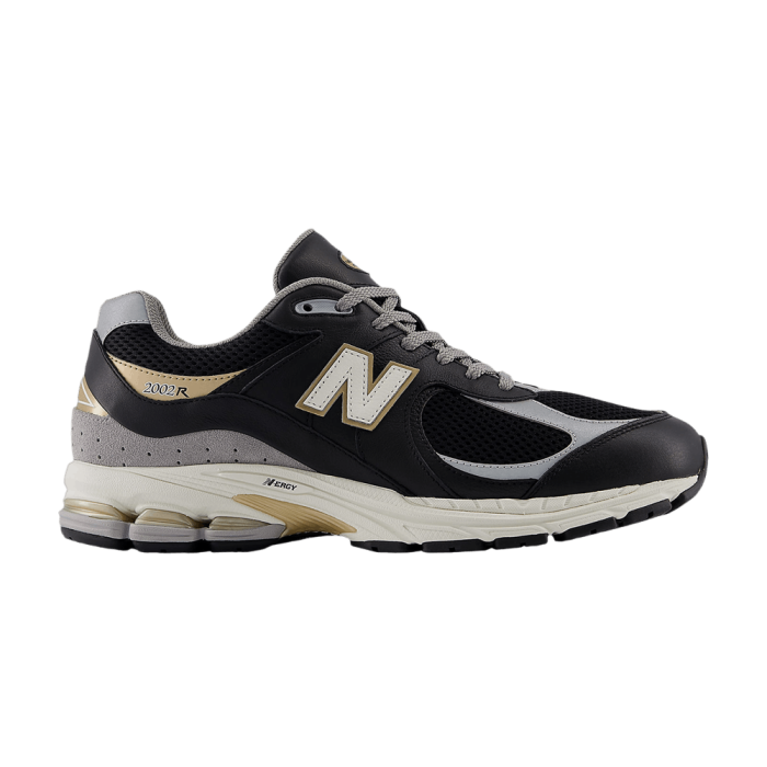 New Balance 2002R Black Sea Salt Gold Metallic New Balance 2002R Black Sea Salt Gold Metallic