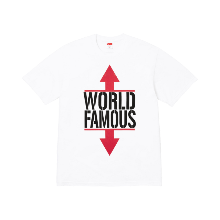 Supreme World Famous Tee 'White'