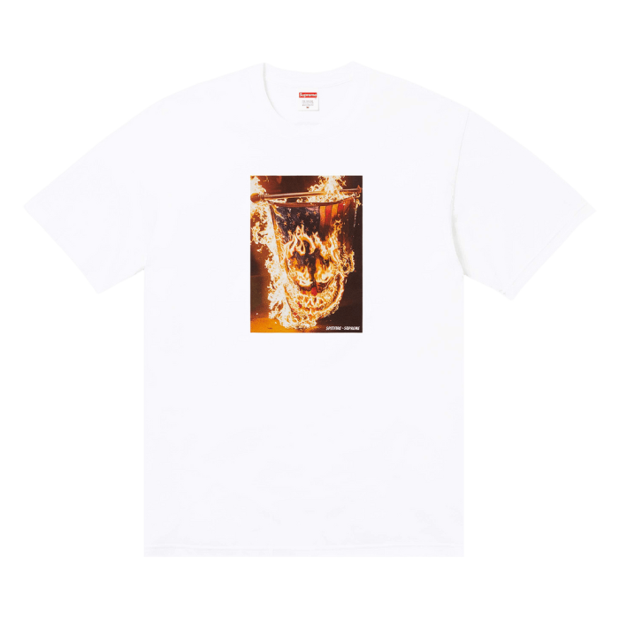Supreme x Spitfire Flag Tee 'White'