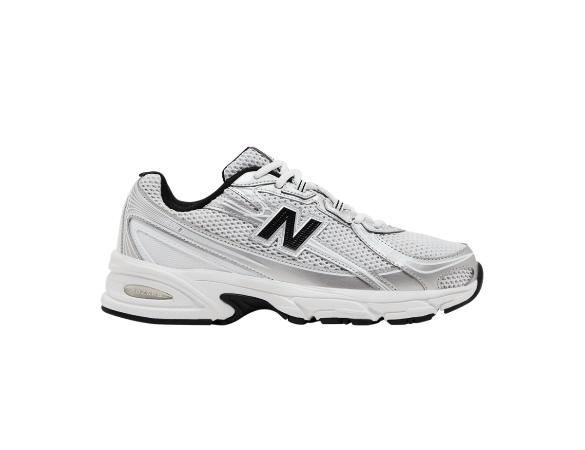 New Balance 740 White Silver Metallic Navy New Balance 740 White Silver Metallic Navy