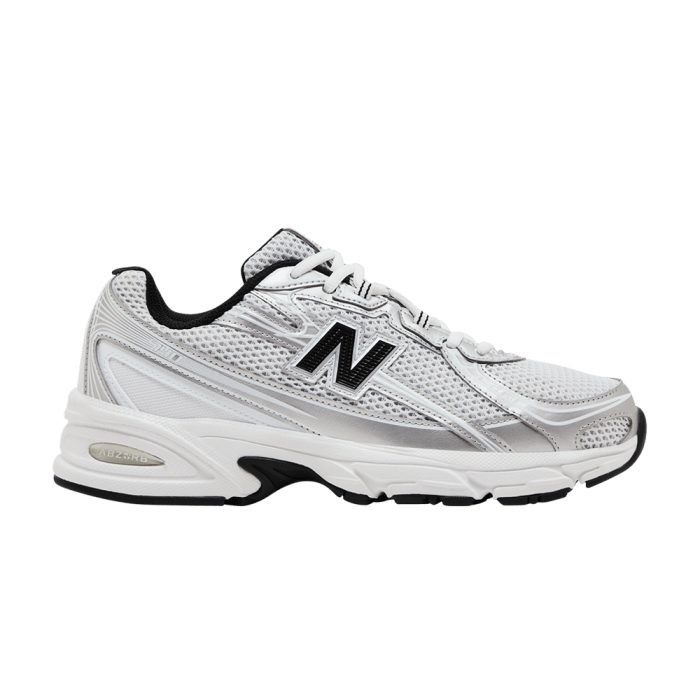 New Balance 740 White Silver Metallic Navy New Balance 740 White Silver Metallic Navy