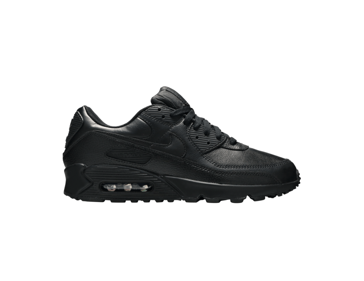 Nike Air Max 90 Leather Triple Black Nike Air Max 90 Leather Triple Black