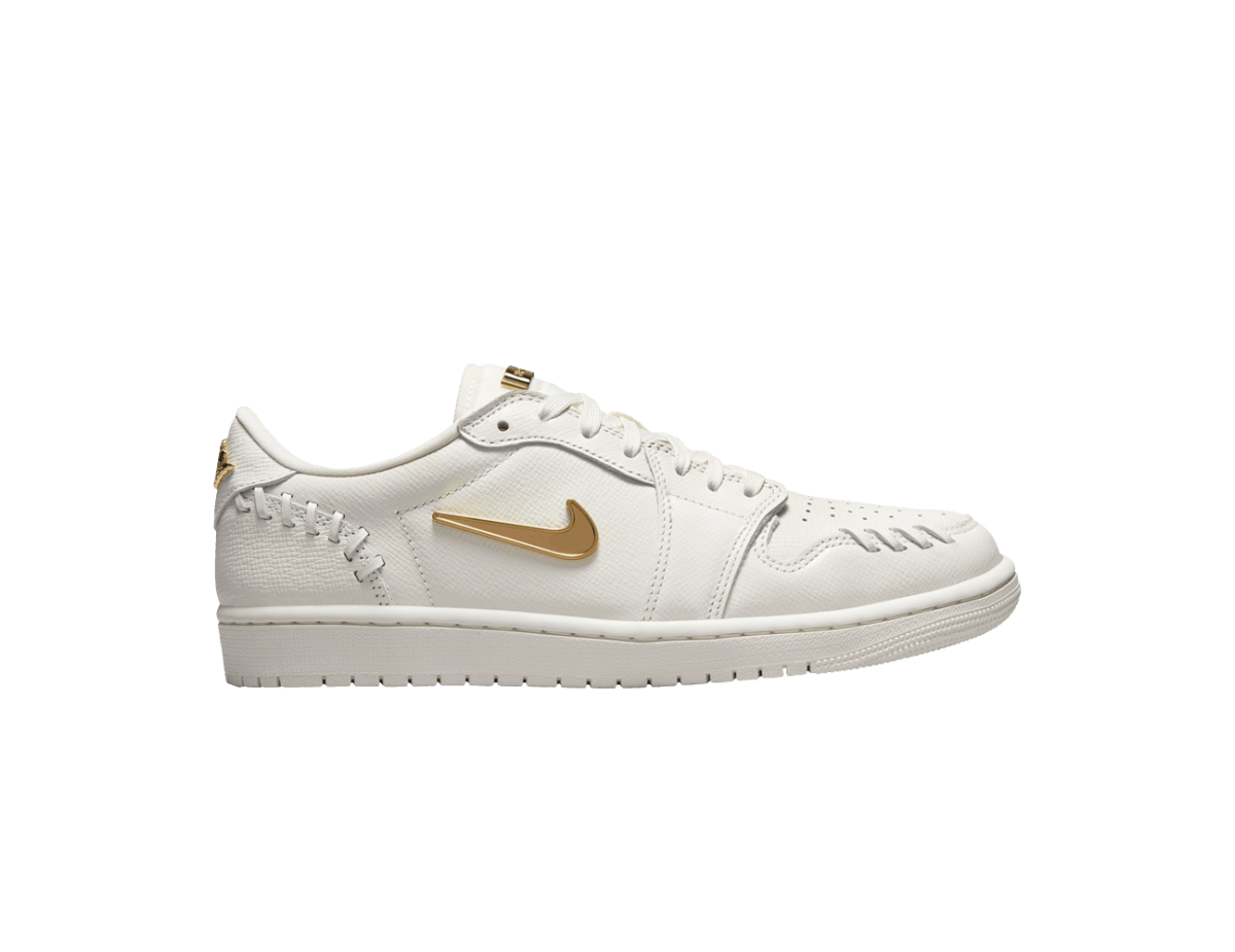 Jordan 1 Low Method of Make Sail Metallic Gold (Women's)