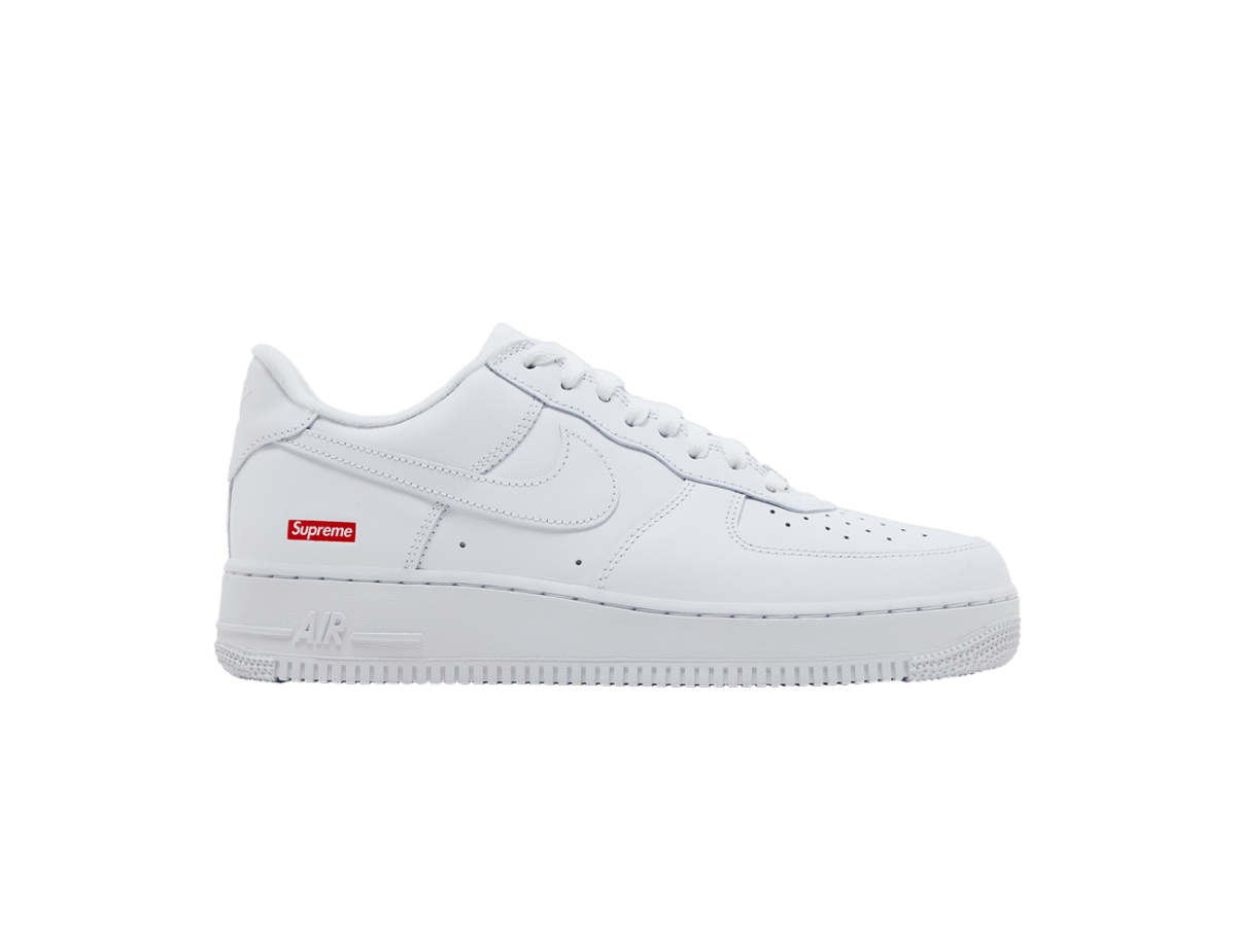 Nike Air Force 1 Low Supreme White Nike Air Force 1 Low Supreme White