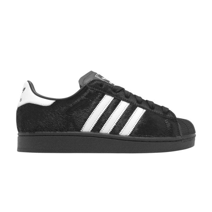 adidas Superstar II Black Ponyhair (Women's)