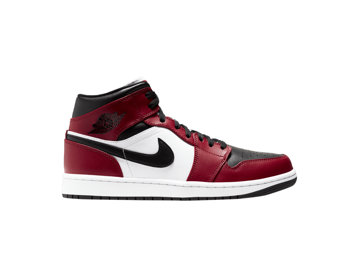 Jordan 1 Mid Chicago Toe