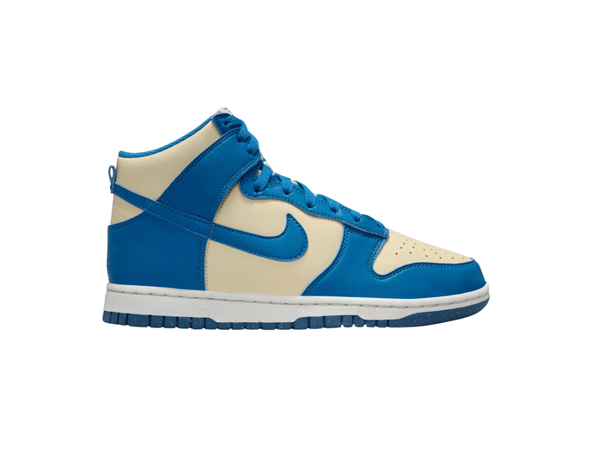 Nike Dunk High Next Nature Light Khaki Star Blue (Women's) Nike Dunk High Next Nature Light Khaki Star Blue (Women's)