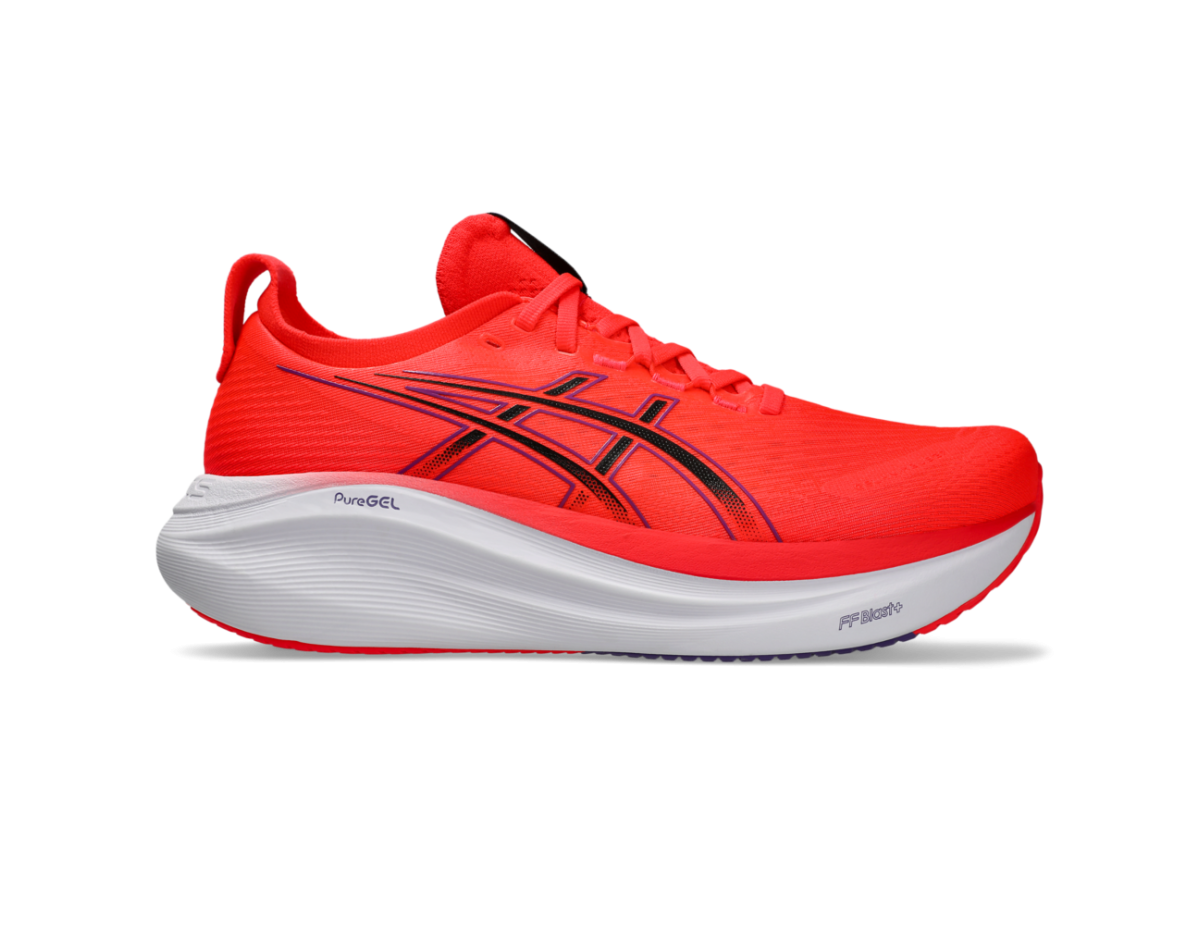 ASICS Gel-Nimbus 27 Flash Red Black ASICS Gel-Nimbus 27 Flash Red Black