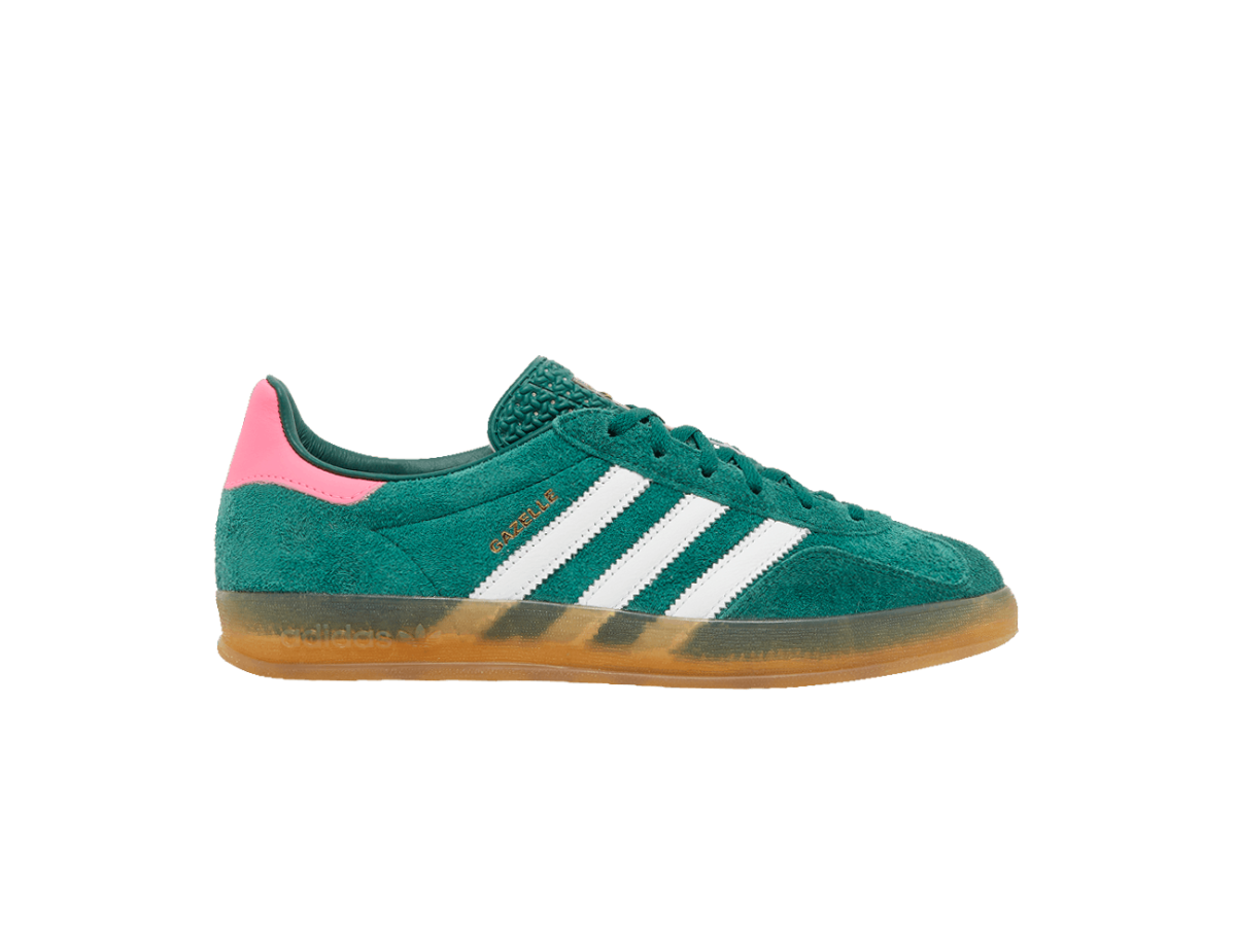 adidas Gazelle Indoor Collegiate Green Lucid Pink (Women's)