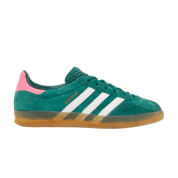 adidas Gazelle Indoor Collegiate Green Lucid Pink (Women's)