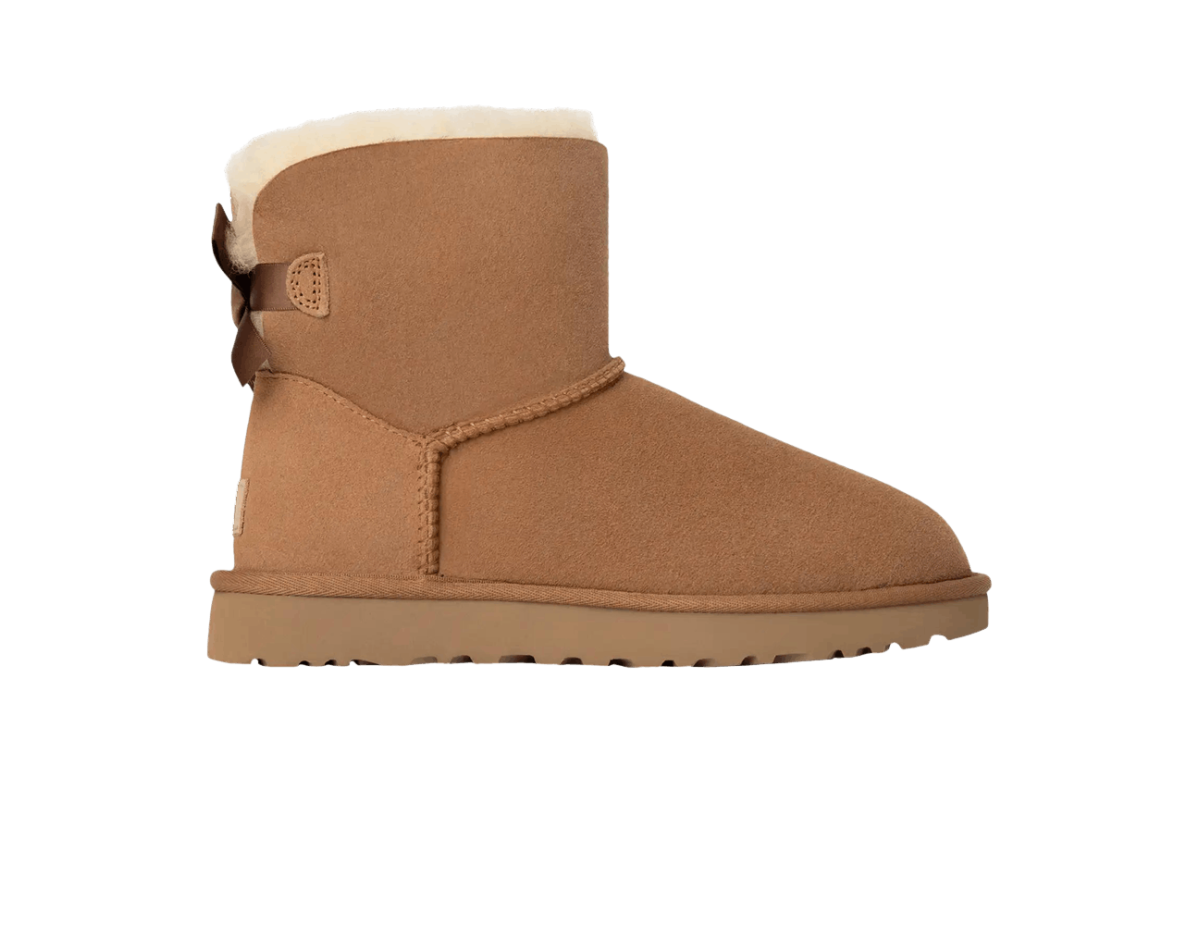 UGG Mini Bailey Bow II Chestnut (Women's) UGG Mini Bailey Bow II Chestnut (Women's)