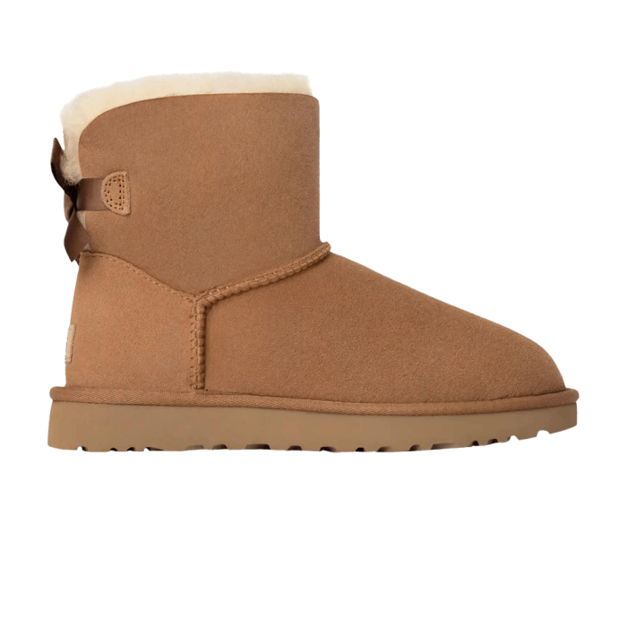 UGG Mini Bailey Bow II Chestnut (Women's) UGG Mini Bailey Bow II Chestnut (Women's)