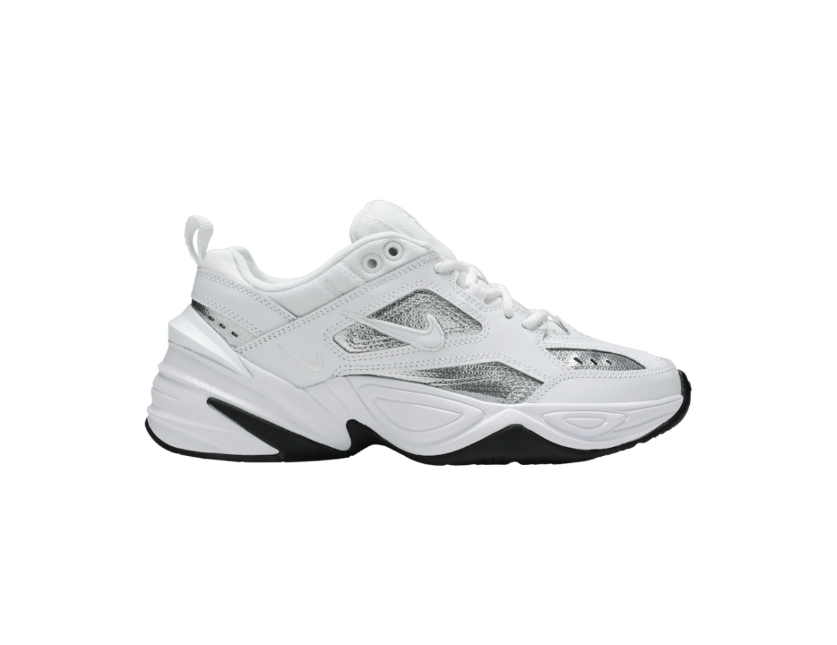Nike M2K Tekno White Metallic Silver Black (Women's)
