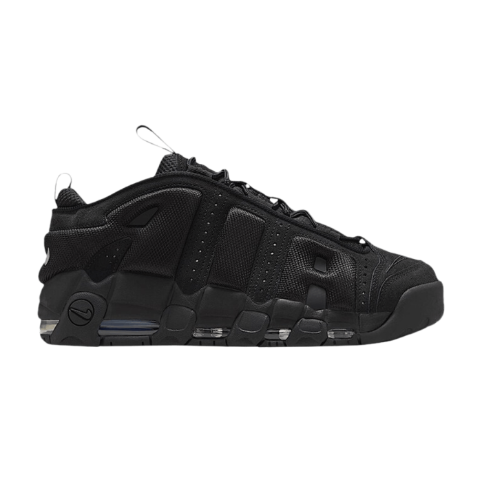 Nike Air More Uptempo Low 'Triple Black' Nike Air More Uptempo Low 'Triple Black'