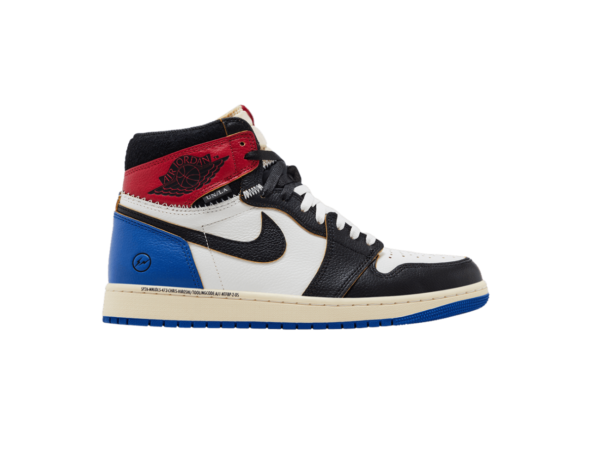 Jordan 1 Retro High OG SP Fragment x Union LA Varsity Red Sport Royal Jordan 1 Retro High OG SP Fragment x Union LA Varsity Red Sport Royal