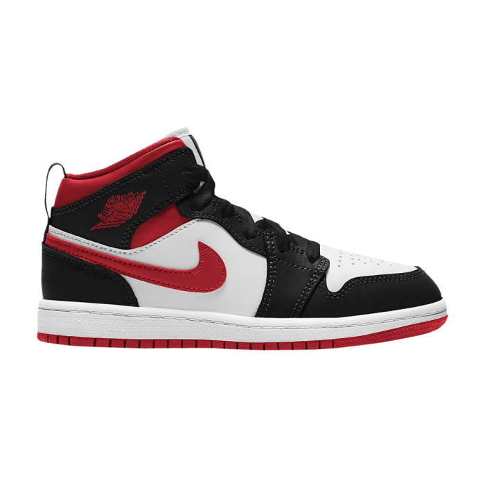 Jordan 1 Mid Gym Red Black White (PS) Jordan 1 Mid Gym Red Black White (PS)
