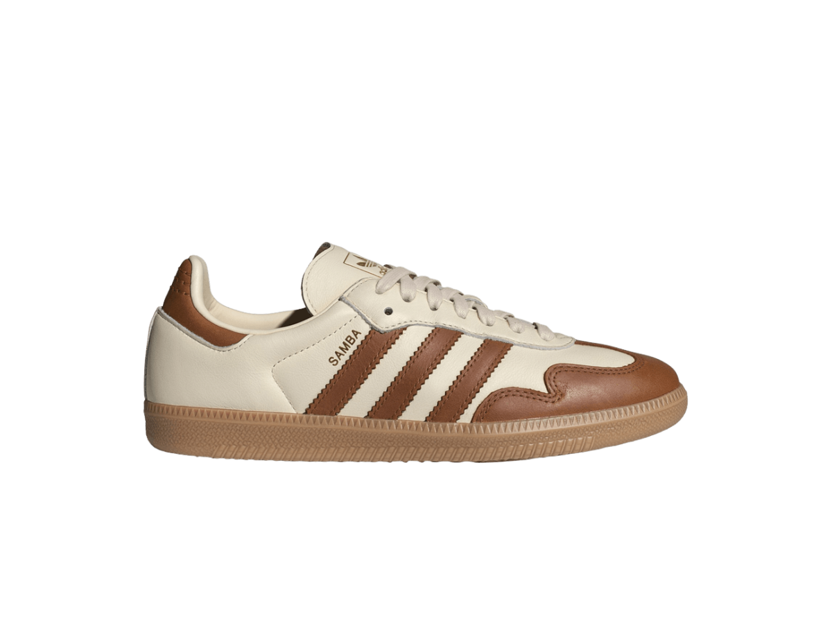 adidas Samba OG Wonder White Dusky Bronze (Women's)