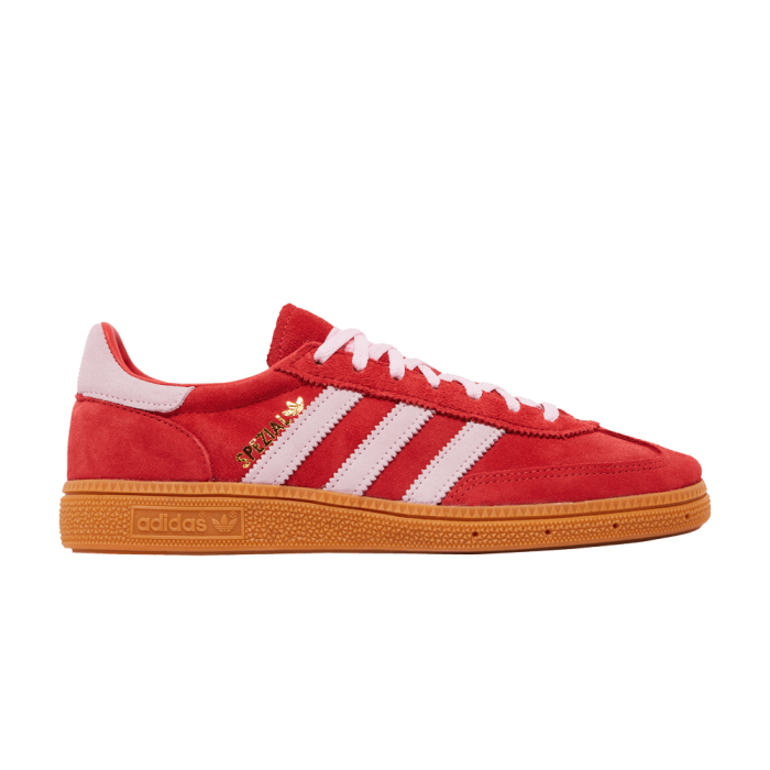 adidas Handball Spezial Bright Red Clear Pink (Women's) adidas Handball Spezial Bright Red Clear Pink (Women's)