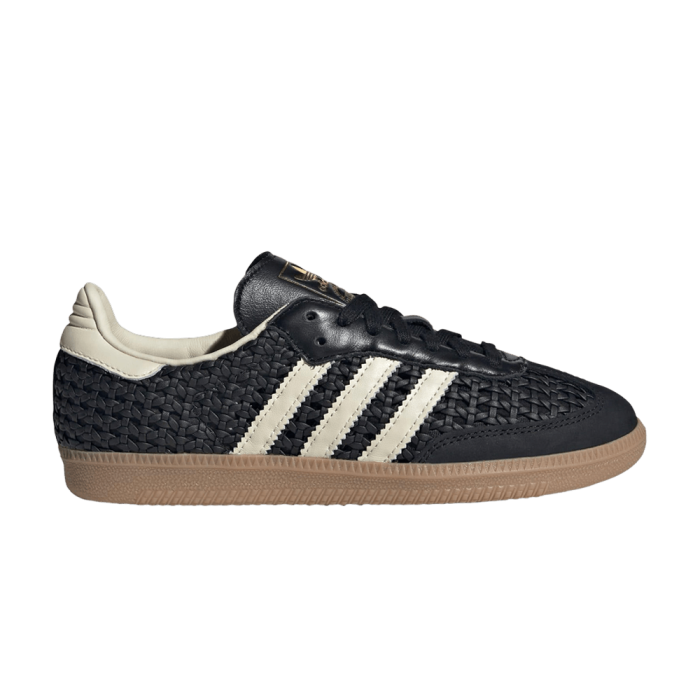 adidas Samba OG Basketweave Black Cream White (Women's) adidas Samba OG Basketweave Black Cream White (Women's)