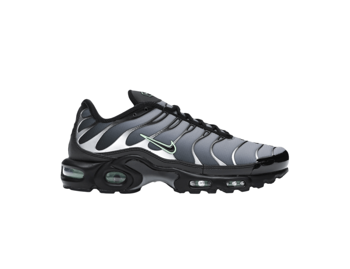 Nike Air Max Plus Black Particle Grey Vapour Green