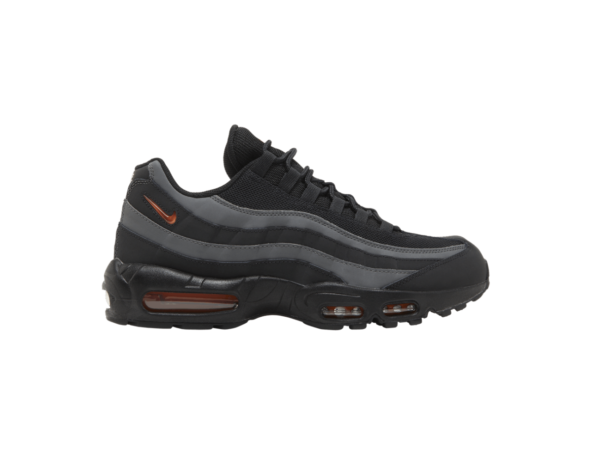 Nike Air Max 95 Black Grey Safety Orange