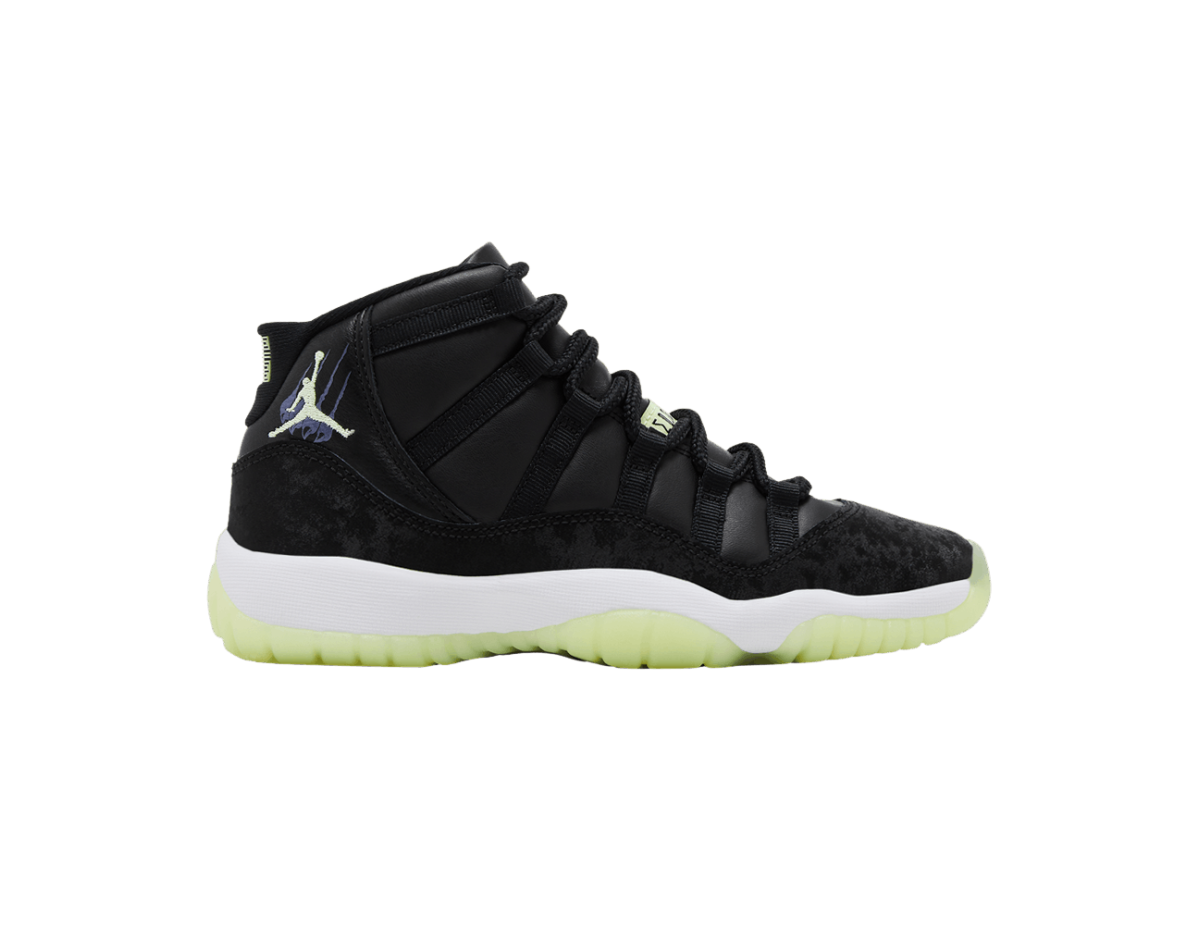 Jordan 11 Retro Black Barely Volt (GS)
