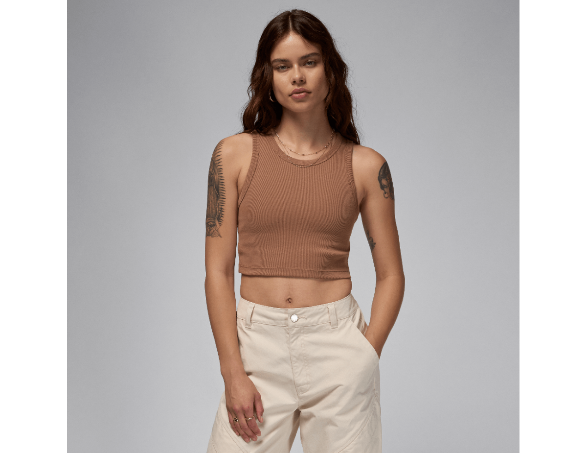 Jordan Women's Tank Archaeo Brown