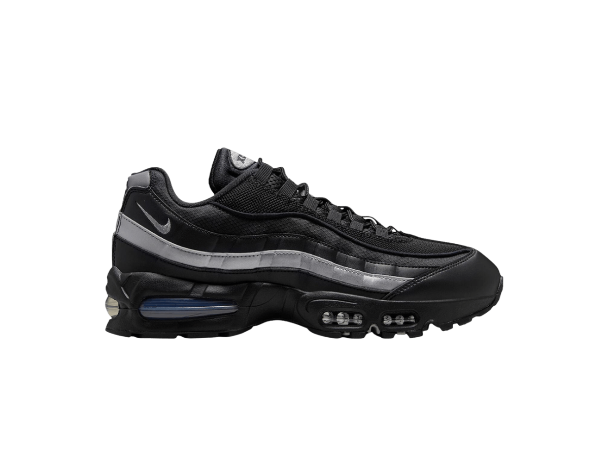 Nike Air Max 95 OG Big Bubble Black White Metallic Silver Nike Air Max 95 OG Big Bubble Black White Metallic Silver