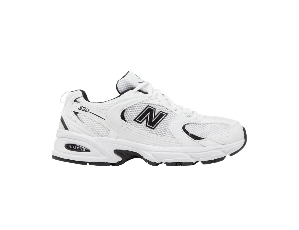 New Balance 530 White Black Details New Balance 530 White Black Details