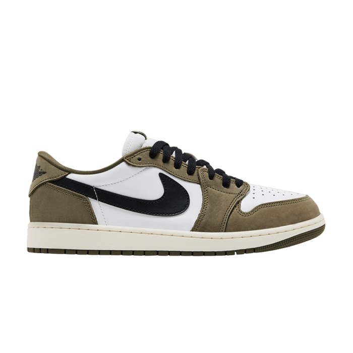 Jordan 1 Retro Low Medium Olive Summit White Sail Black Jordan 1 Retro Low Medium Olive Summit White Sail Black