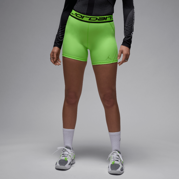 Jordan Sport Women's 5" Shorts Electric Green Jordan Sport Women's 5" Shorts Electric Green