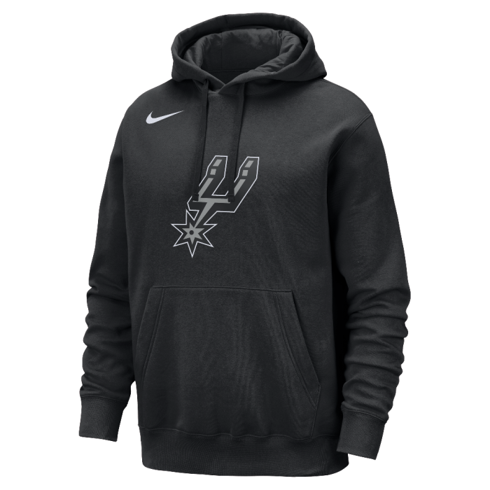 San Antonio Spurs Club Men's Nike NBA Pullover Hoodie Black San Antonio Spurs Club Men's Nike NBA Pullover Hoodie Black