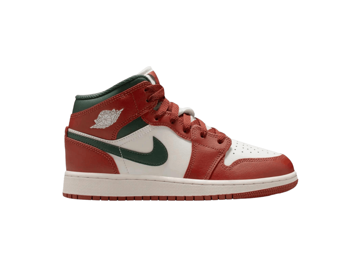 Jordan 1 Mid Redstone Midnight Green (GS) Jordan 1 Mid Redstone Midnight Green (GS)