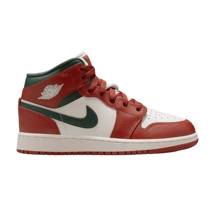 Jordan 1 Mid Redstone Midnight Green (GS) Jordan 1 Mid Redstone Midnight Green (GS)