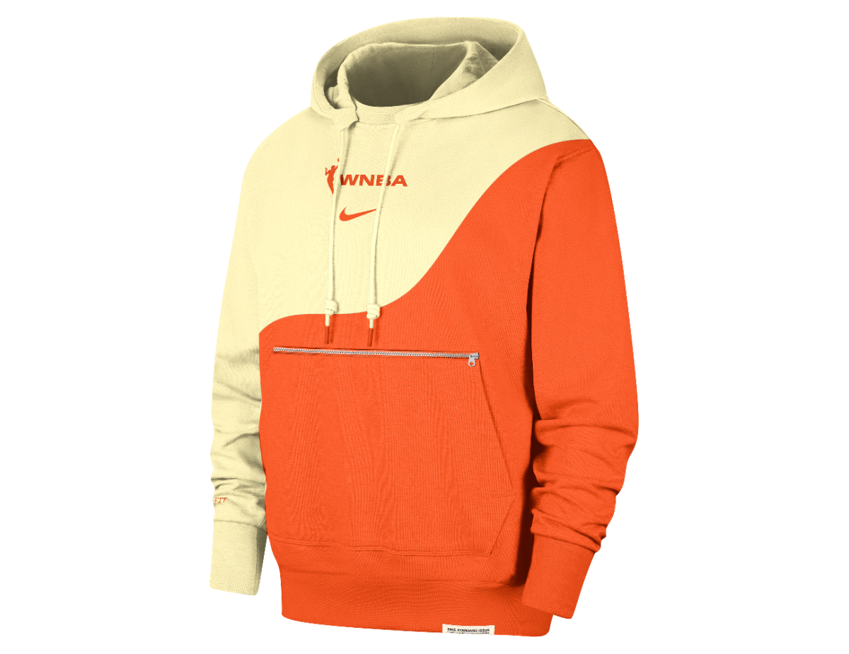 Team 13 Standard Issue Nike WNBA Basketball Hoodie Alabaster/Brilliant Orange/Pale Ivory/Brilliant Orange Team 13 Standard Issue Nike WNBA Basketball Hoodie Alabaster/Brilliant Orange/Pale Ivory/Brilliant Orange
