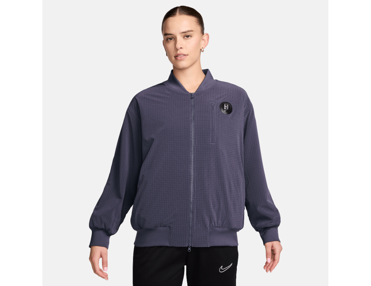 Sabrina Reversible Basketball Jacket Dark Raisin/Light Violet Ore/Washed Coral