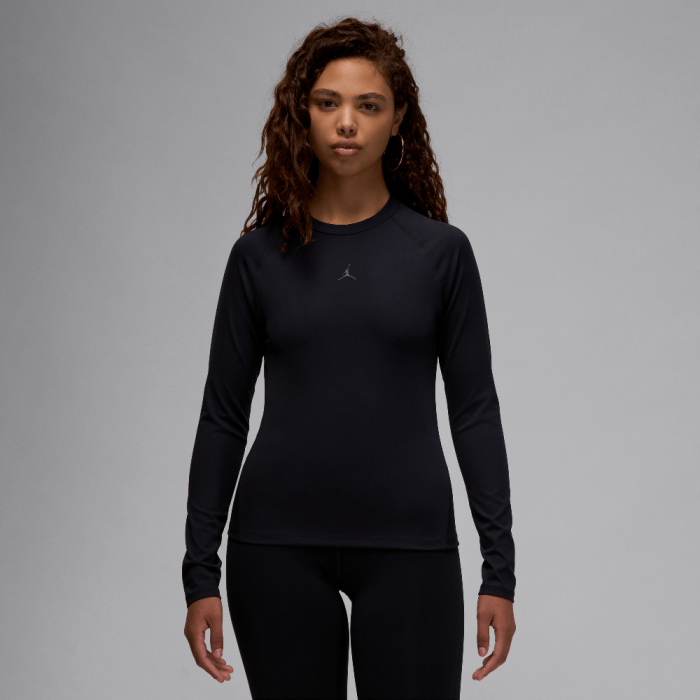 Jordan Sport Women's Long-Sleeve Bodycon Top Black Jordan Sport Women's Long-Sleeve Bodycon Top Black