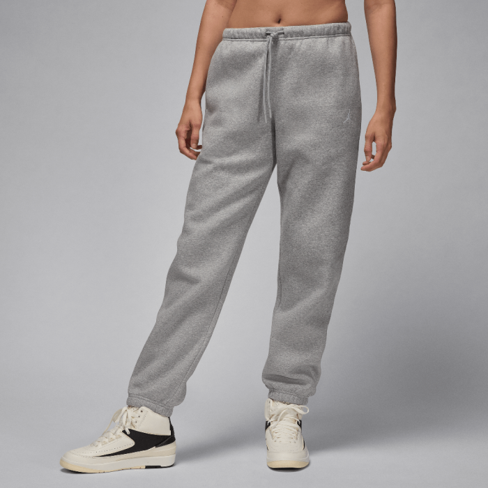 Jordan Brooklyn Fleece Women's Pants Dark Grey Heather/White Jordan Brooklyn Fleece Women's Pants Dark Grey Heather/White