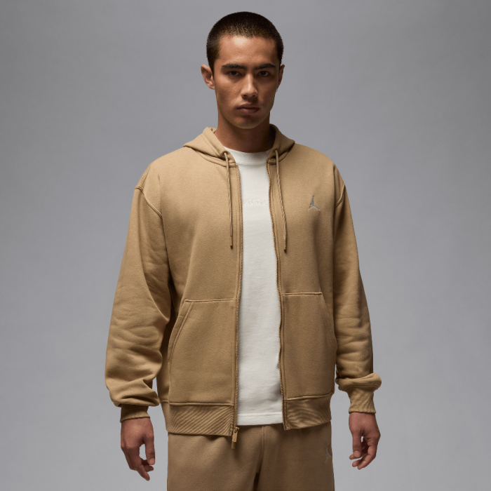 Jordan Brooklyn Fleece Men's Full-zip Hoodie Desert Camo/White Jordan Brooklyn Fleece Men's Full-zip Hoodie Desert Camo/White