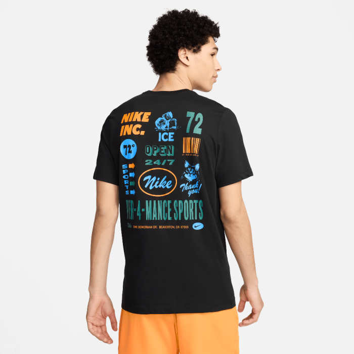 Nike Men's Dri-FIT Fitness T-Shirt Black Nike Men's Dri-FIT Fitness T-Shirt Black