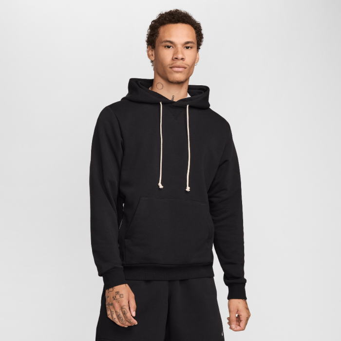 Nike Standard Issue Men's Dri-FIT Pullover Basketball Hoodie Black/Pale Ivory Nike Standard Issue Men's Dri-FIT Pullover Basketball Hoodie Black/Pale Ivory