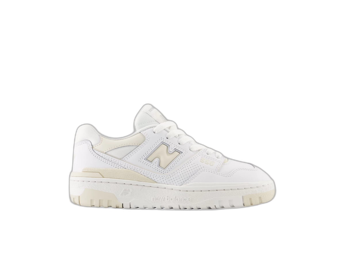 New Balance 550 White Cream Leather (GS)