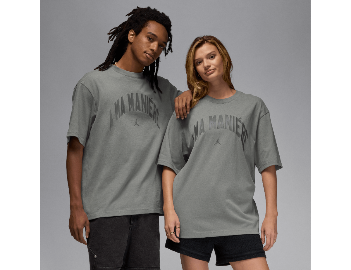 Jordan X A Ma Maniere T-Shirt Grey