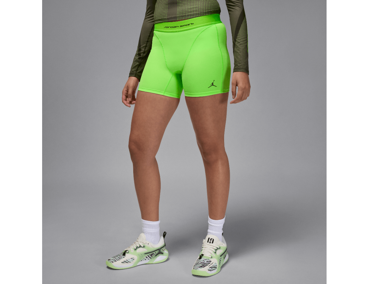 Jordan Sport Leak Protection: Period Women's Shorts Electric Green