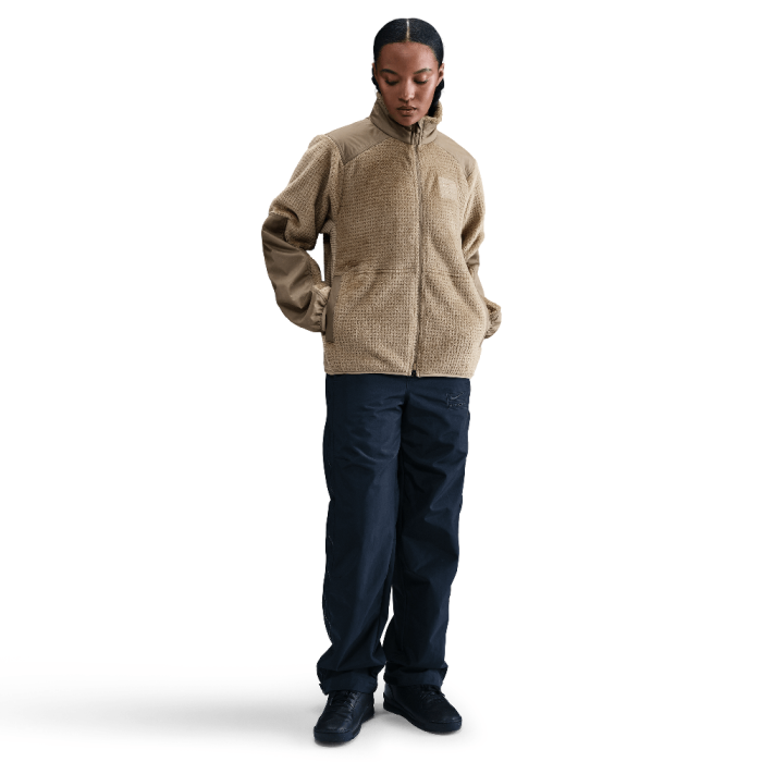 Stussy x Nike Full Zip Fleece Pine Nut