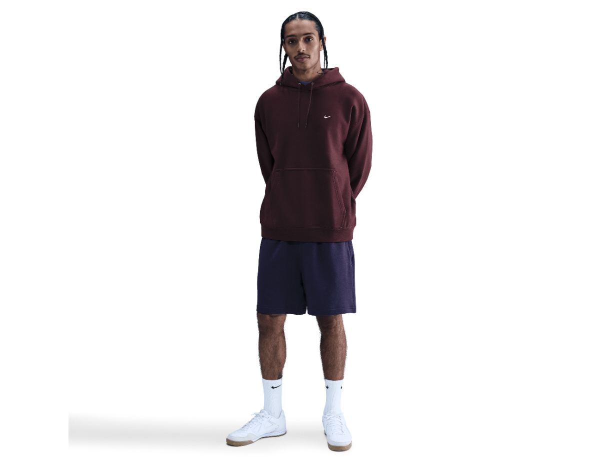 Nike Solo Swoosh Men's Pullover Hoodie Burgundy Crush/Burgundy Crush/White Nike Solo Swoosh Men's Pullover Hoodie Burgundy Crush/Burgundy Crush/White