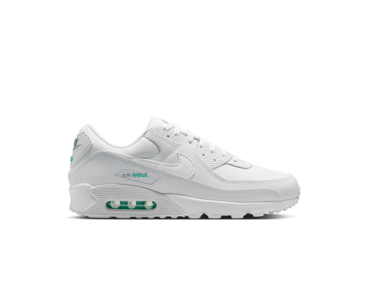 Nike Air Max 90 White Hyper Turquoise Nike Air Max 90 White Hyper Turquoise